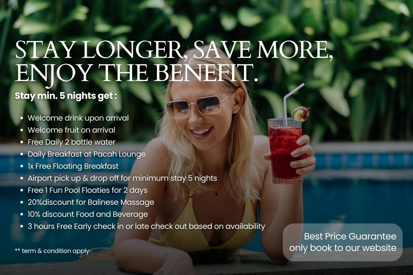 stay longer more save